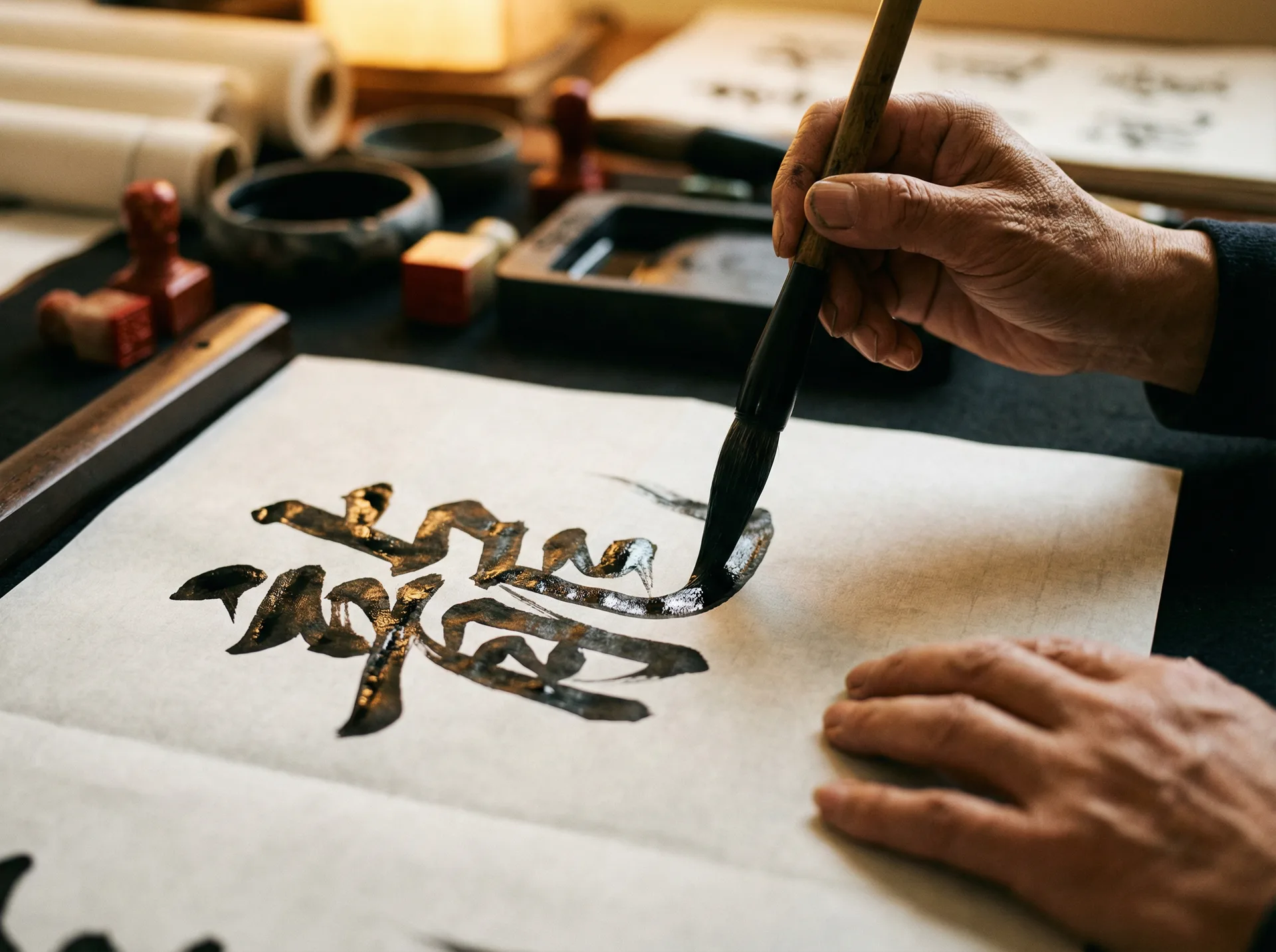 精品大师 - 当代书法大师墨宝品鉴